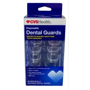 CVS Health DISPOSABLE DENTAL GUARDS (16 Individually Packaged)